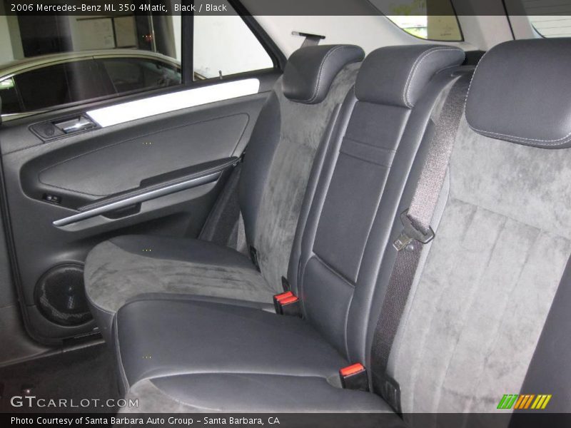 Black / Black 2006 Mercedes-Benz ML 350 4Matic