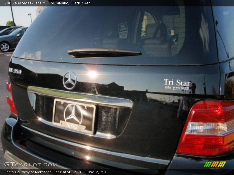Black / Ash 2006 Mercedes-Benz ML 350 4Matic