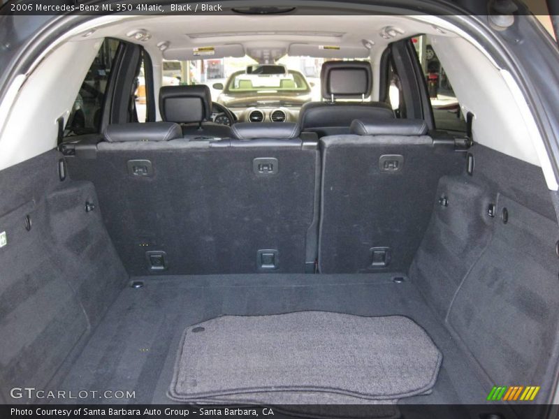 Black / Black 2006 Mercedes-Benz ML 350 4Matic
