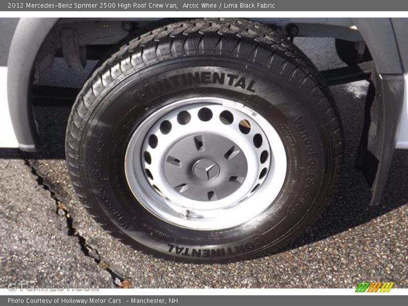 Arctic White / Lima Black Fabric 2012 Mercedes-Benz Sprinter 2500 High Roof Crew Van