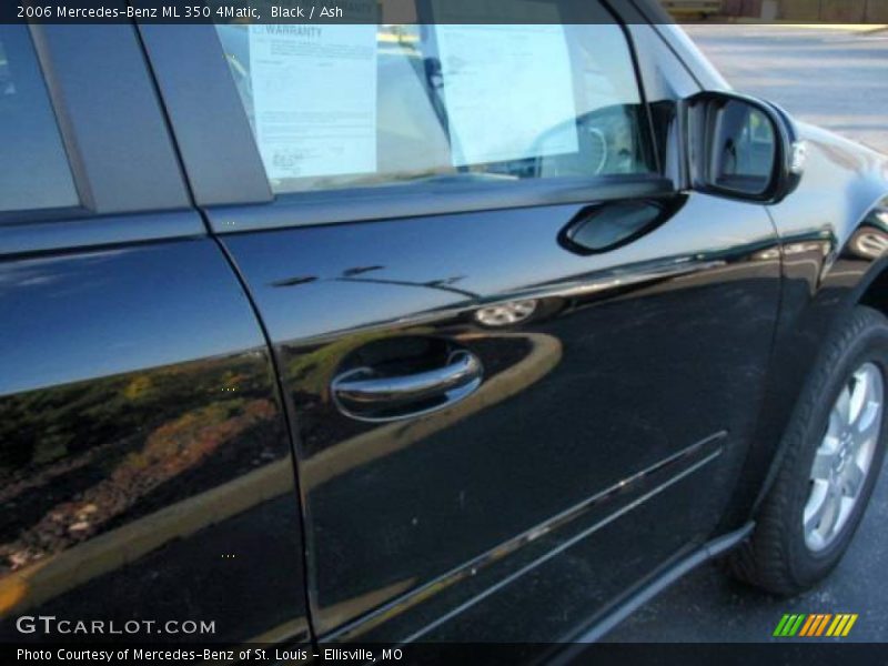 Black / Ash 2006 Mercedes-Benz ML 350 4Matic