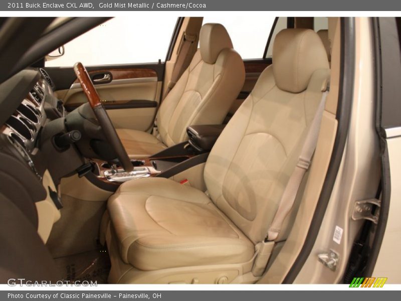 Gold Mist Metallic / Cashmere/Cocoa 2011 Buick Enclave CXL AWD