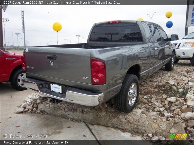 Mineral Gray Metallic / Medium Slate Gray 2007 Dodge Ram 2500 SLT Mega Cab
