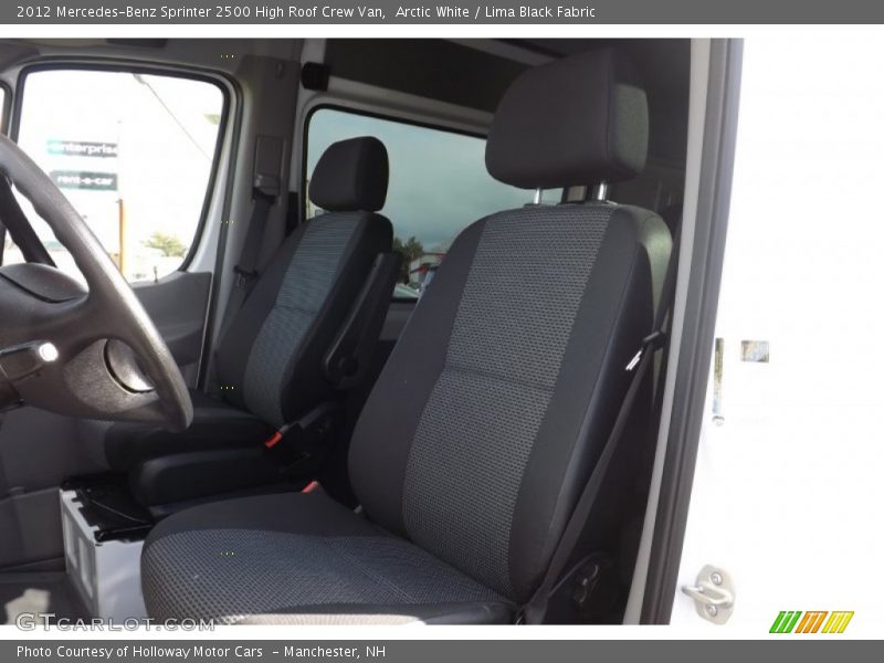 Arctic White / Lima Black Fabric 2012 Mercedes-Benz Sprinter 2500 High Roof Crew Van