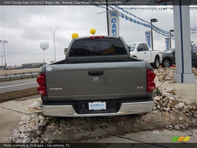Mineral Gray Metallic / Medium Slate Gray 2007 Dodge Ram 2500 SLT Mega Cab