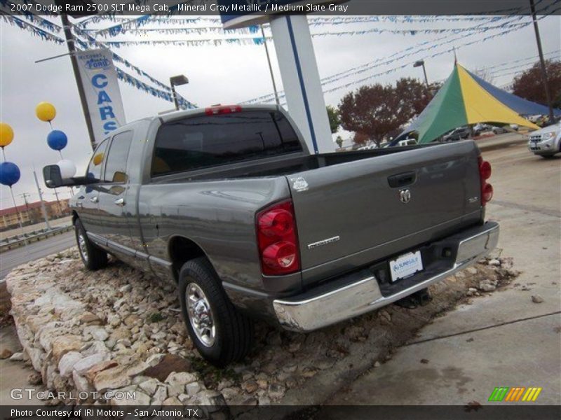 Mineral Gray Metallic / Medium Slate Gray 2007 Dodge Ram 2500 SLT Mega Cab