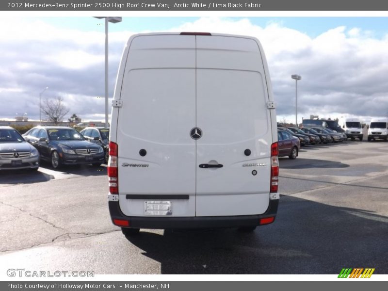 Arctic White / Lima Black Fabric 2012 Mercedes-Benz Sprinter 2500 High Roof Crew Van