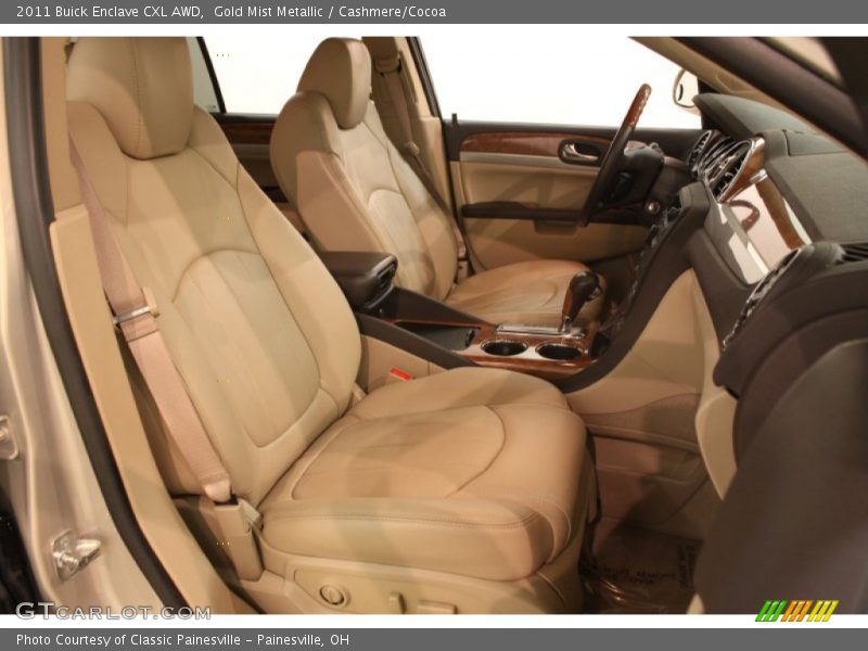 Gold Mist Metallic / Cashmere/Cocoa 2011 Buick Enclave CXL AWD