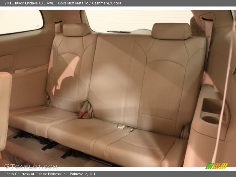Gold Mist Metallic / Cashmere/Cocoa 2011 Buick Enclave CXL AWD