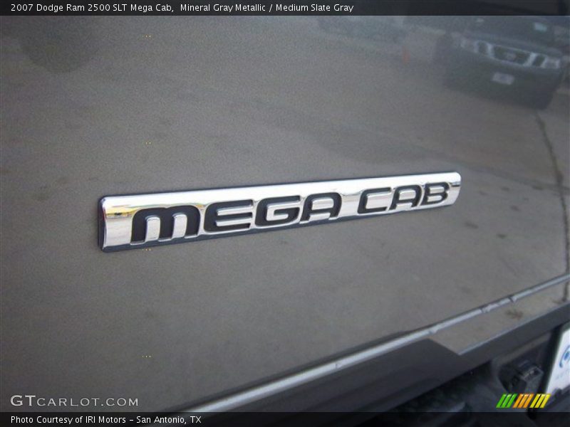 Mineral Gray Metallic / Medium Slate Gray 2007 Dodge Ram 2500 SLT Mega Cab