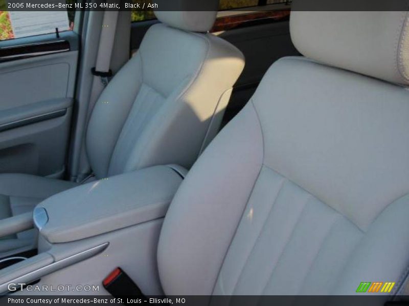 Black / Ash 2006 Mercedes-Benz ML 350 4Matic