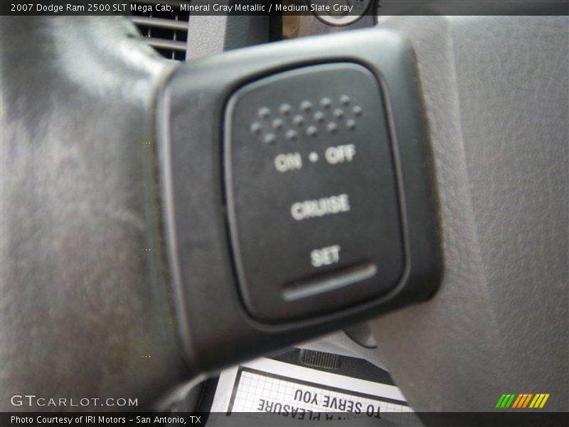 Mineral Gray Metallic / Medium Slate Gray 2007 Dodge Ram 2500 SLT Mega Cab