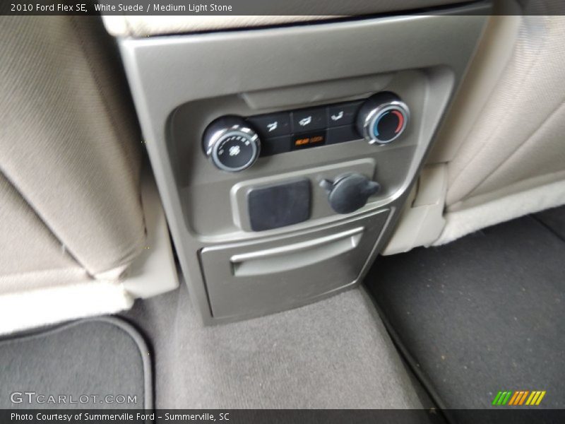 White Suede / Medium Light Stone 2010 Ford Flex SE