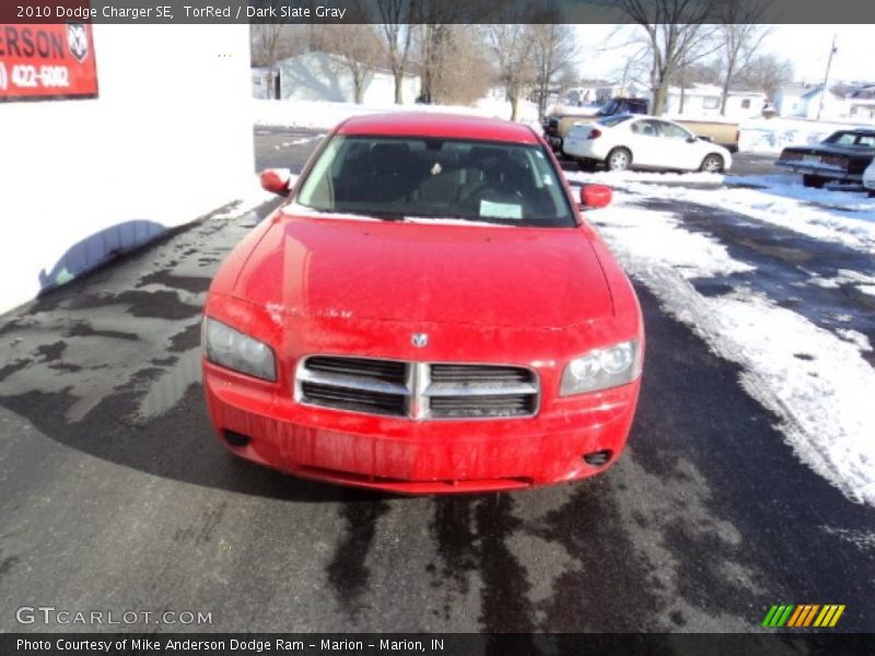 TorRed / Dark Slate Gray 2010 Dodge Charger SE
