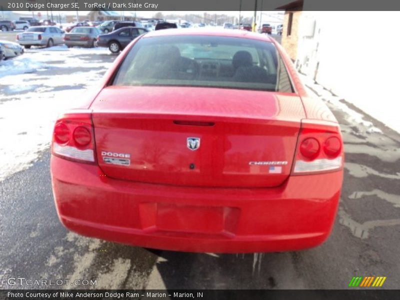 TorRed / Dark Slate Gray 2010 Dodge Charger SE