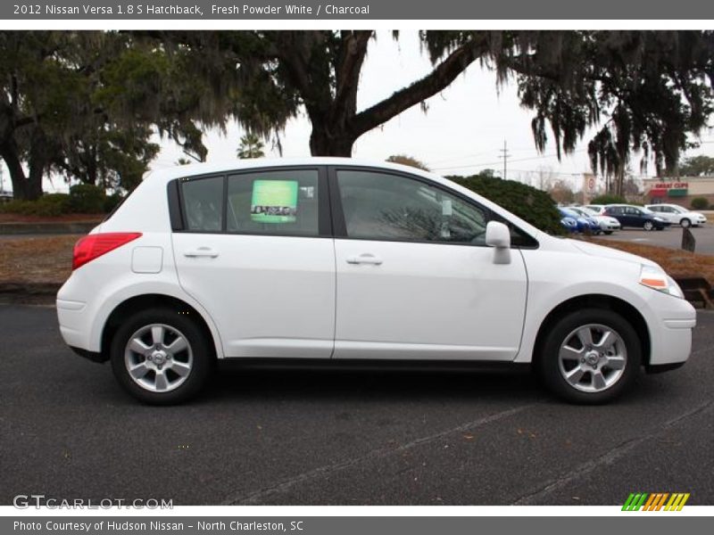  2012 Versa 1.8 S Hatchback Fresh Powder White