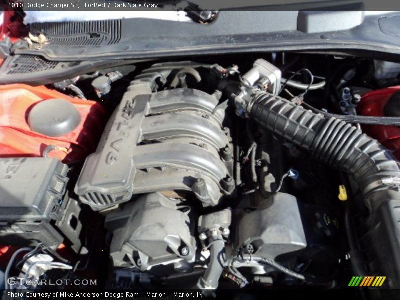 TorRed / Dark Slate Gray 2010 Dodge Charger SE