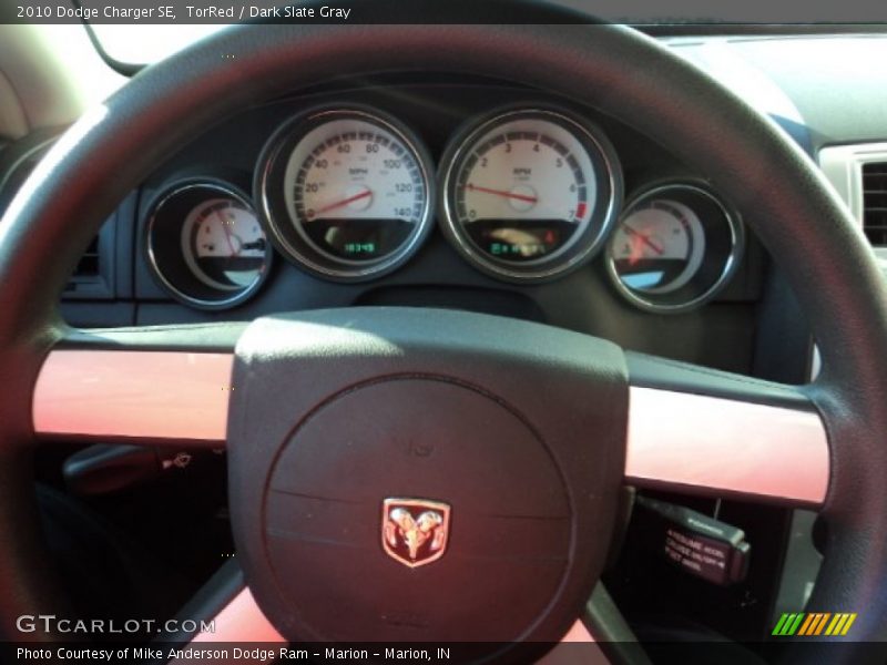 TorRed / Dark Slate Gray 2010 Dodge Charger SE