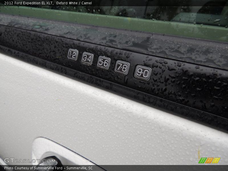 Oxford White / Camel 2012 Ford Expedition EL XLT