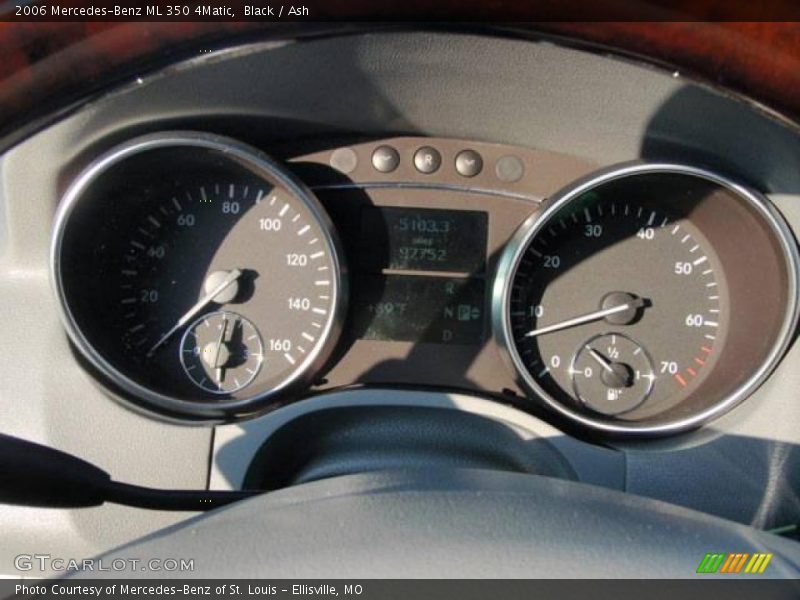 Black / Ash 2006 Mercedes-Benz ML 350 4Matic