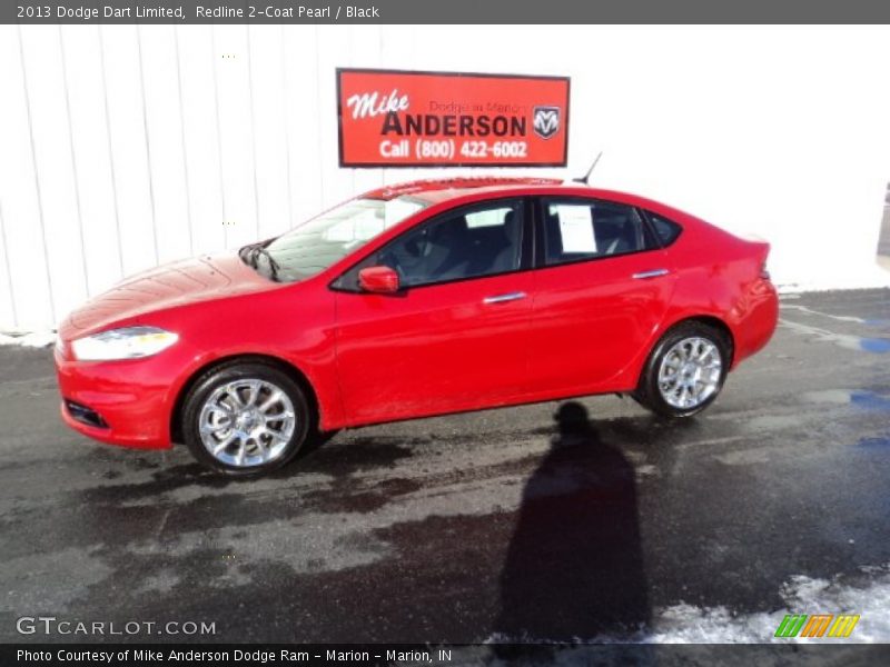 Redline 2-Coat Pearl / Black 2013 Dodge Dart Limited