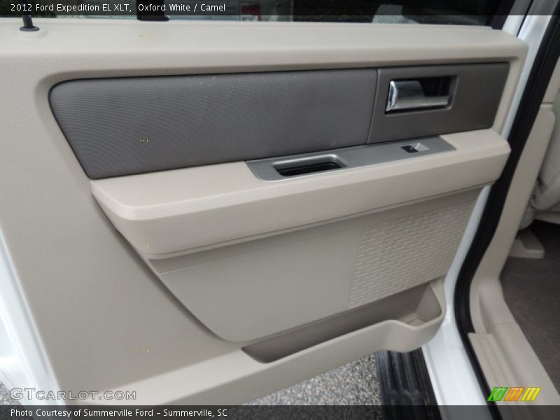 Oxford White / Camel 2012 Ford Expedition EL XLT