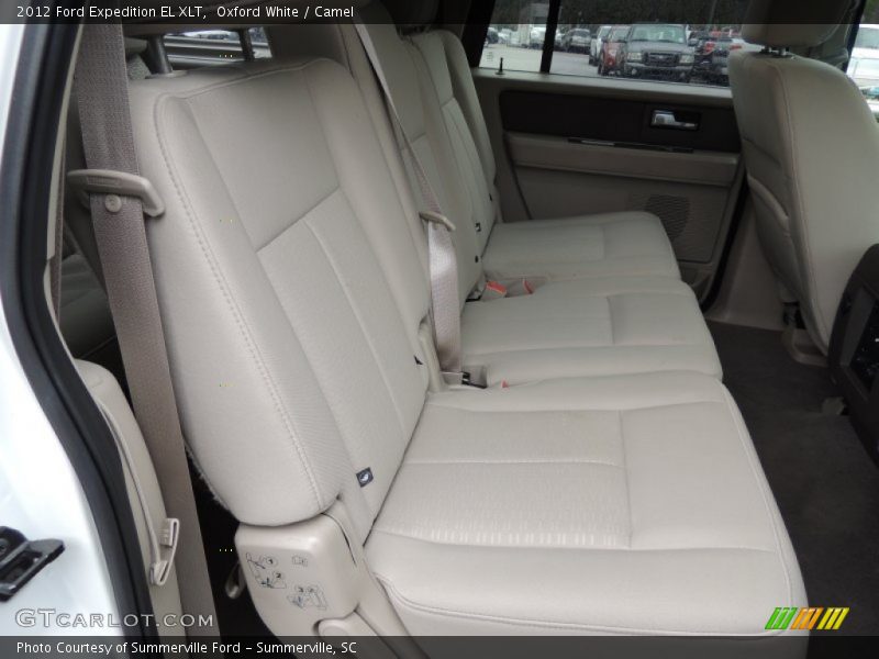 Oxford White / Camel 2012 Ford Expedition EL XLT