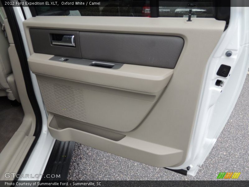 Oxford White / Camel 2012 Ford Expedition EL XLT