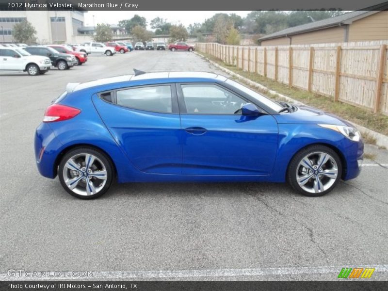  2012 Veloster  Marathon Blue
