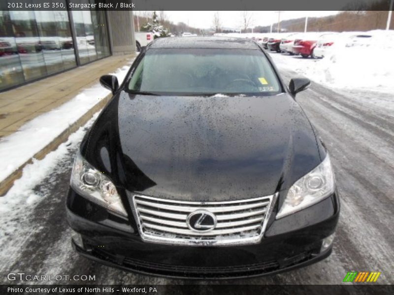 Stargazer Black / Black 2012 Lexus ES 350