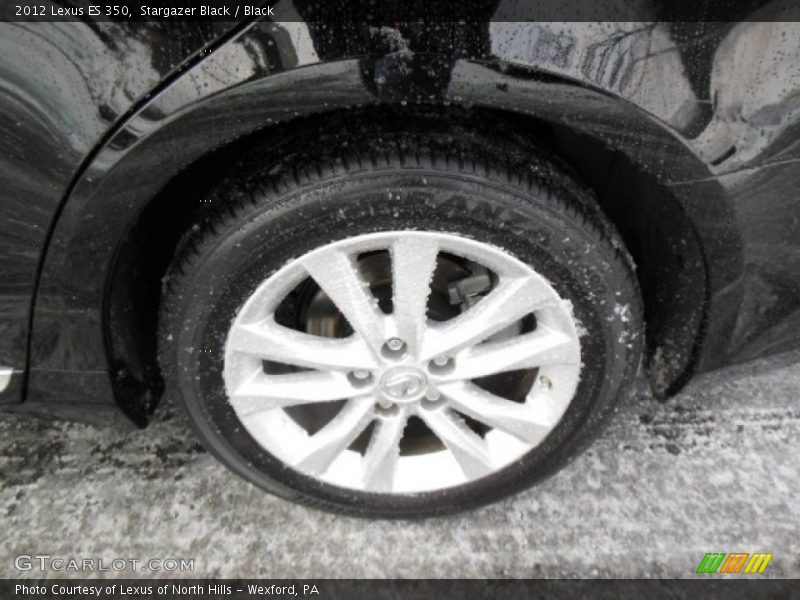 Stargazer Black / Black 2012 Lexus ES 350