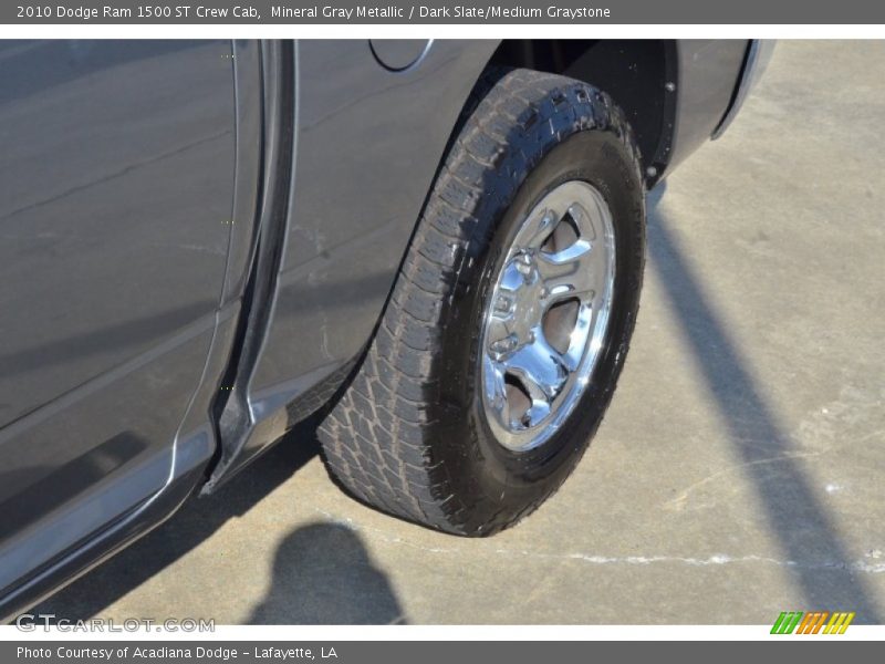 Mineral Gray Metallic / Dark Slate/Medium Graystone 2010 Dodge Ram 1500 ST Crew Cab