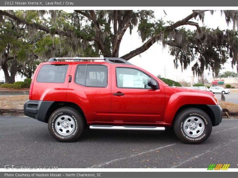  2012 Xterra X Lava Red