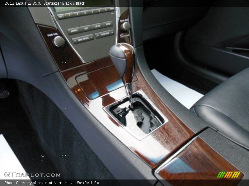 Stargazer Black / Black 2012 Lexus ES 350