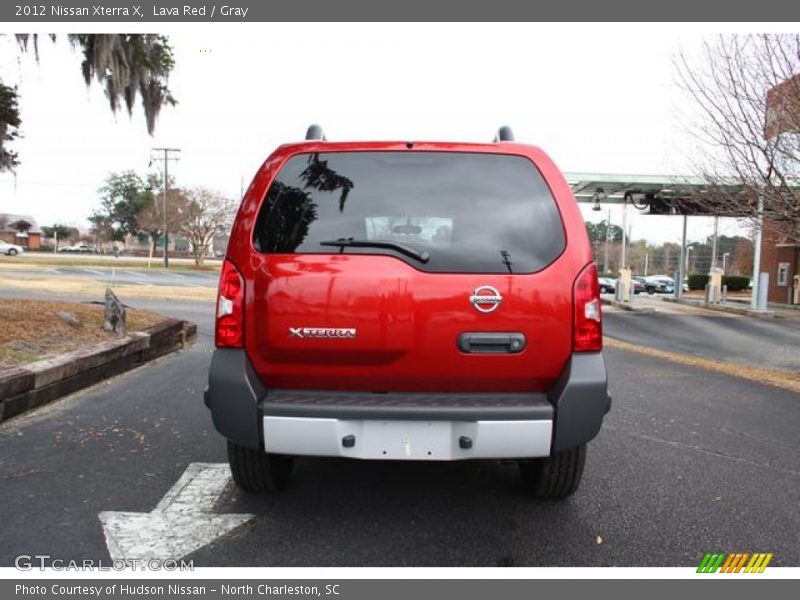 Lava Red / Gray 2012 Nissan Xterra X