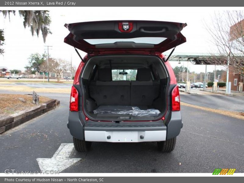 Lava Red / Gray 2012 Nissan Xterra X