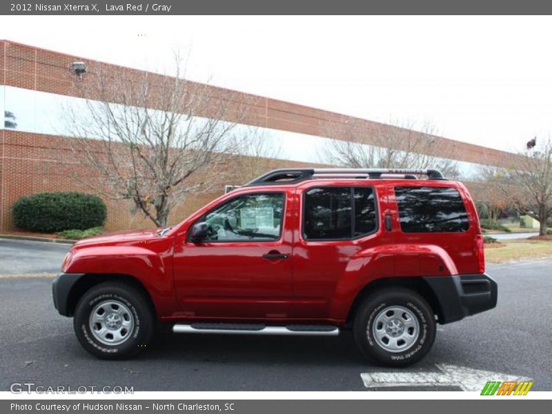 Lava Red / Gray 2012 Nissan Xterra X