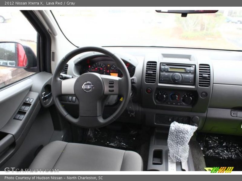 Lava Red / Gray 2012 Nissan Xterra X