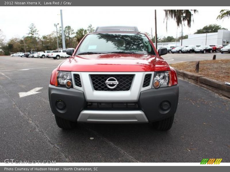 Lava Red / Gray 2012 Nissan Xterra X