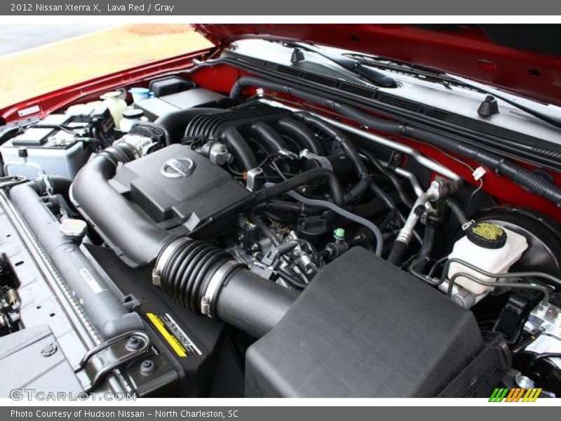 Lava Red / Gray 2012 Nissan Xterra X