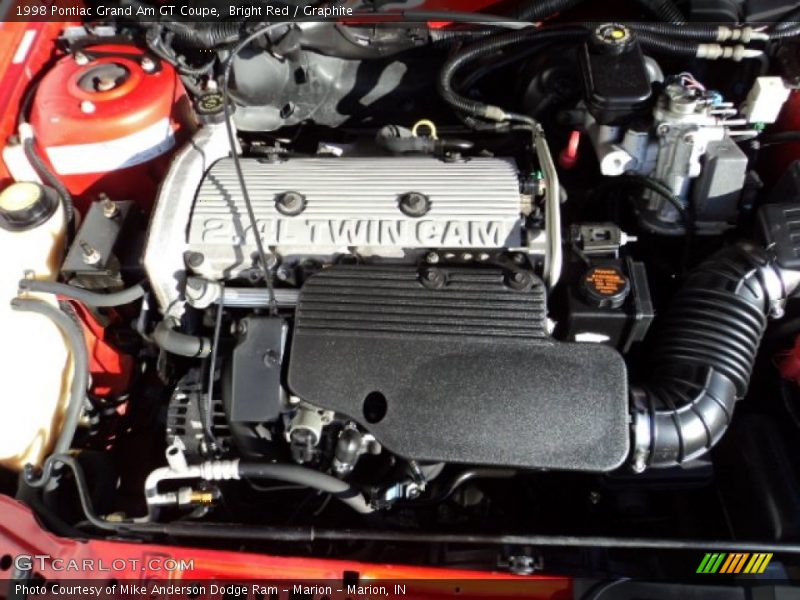  1998 Grand Am GT Coupe Engine - 2.4 Liter DOHC 16-Valve 4 Cylinder