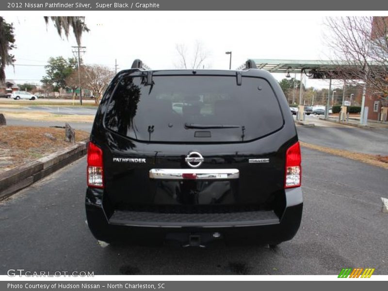 Super Black / Graphite 2012 Nissan Pathfinder Silver