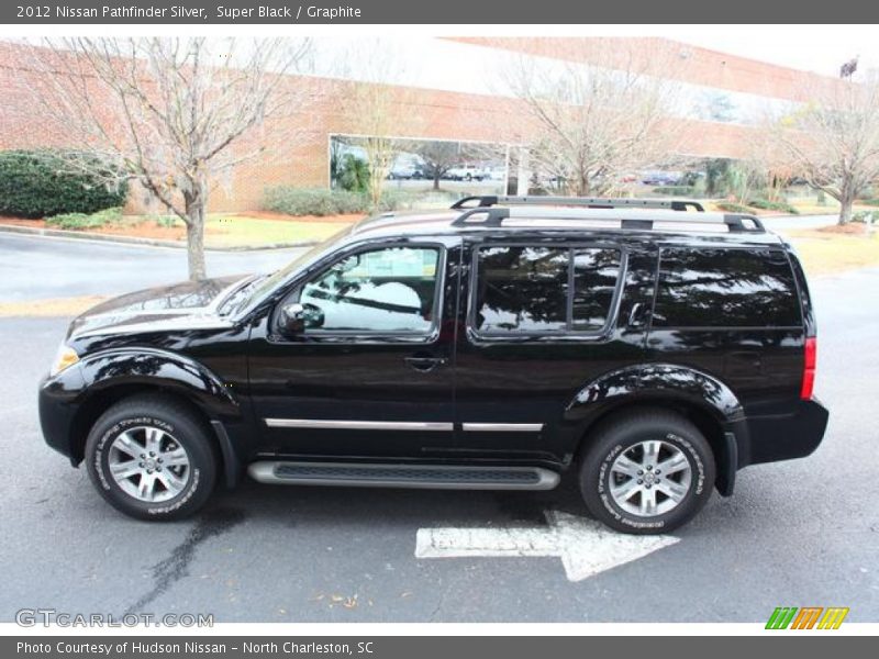 Super Black / Graphite 2012 Nissan Pathfinder Silver