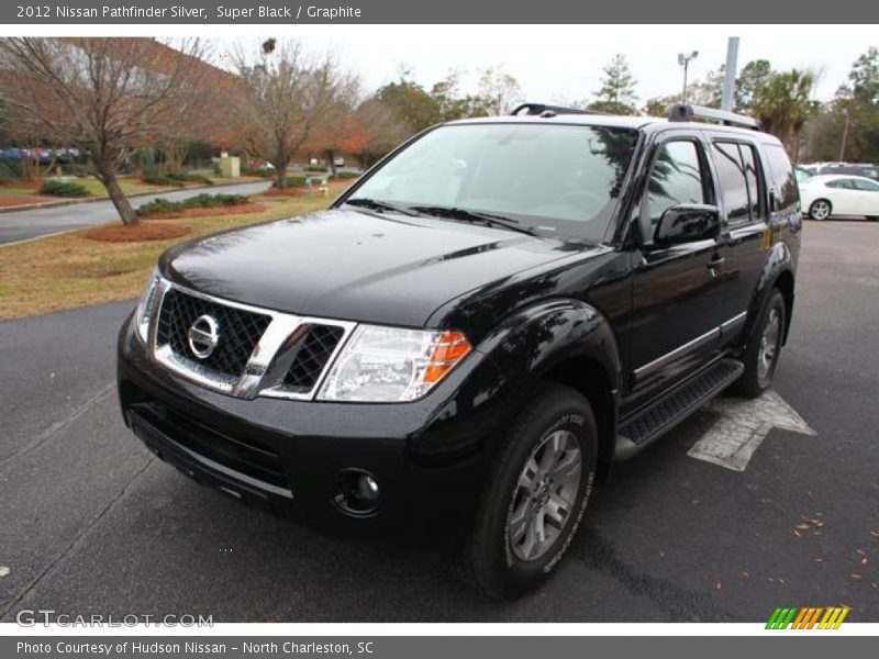 Super Black / Graphite 2012 Nissan Pathfinder Silver