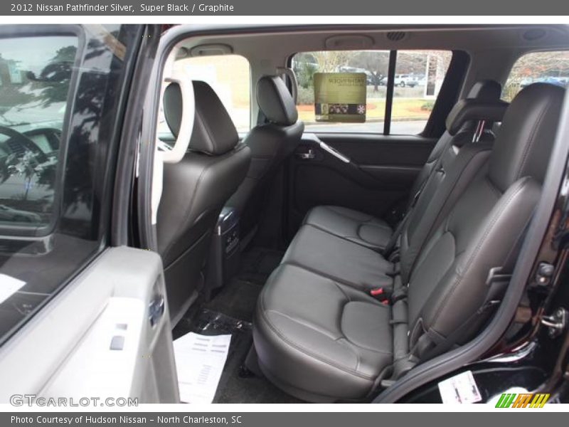 Rear Seat of 2012 Pathfinder Silver