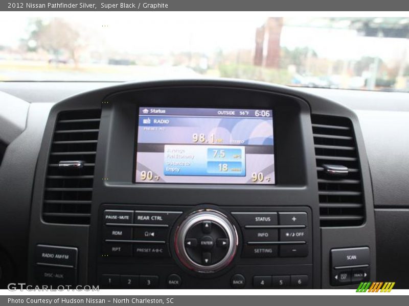 Super Black / Graphite 2012 Nissan Pathfinder Silver