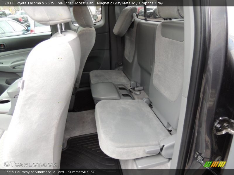 Magnetic Gray Metallic / Graphite Gray 2011 Toyota Tacoma V6 SR5 PreRunner Access Cab