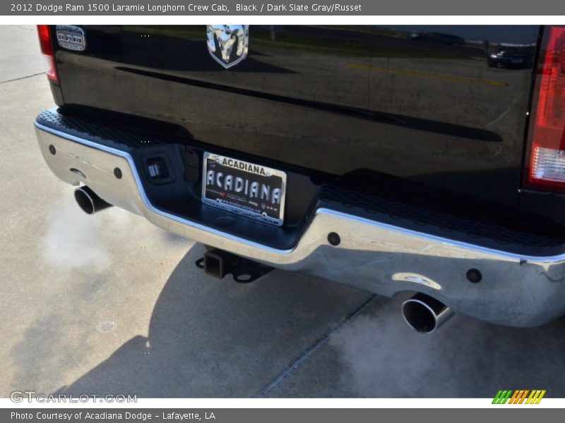 Black / Dark Slate Gray/Russet 2012 Dodge Ram 1500 Laramie Longhorn Crew Cab