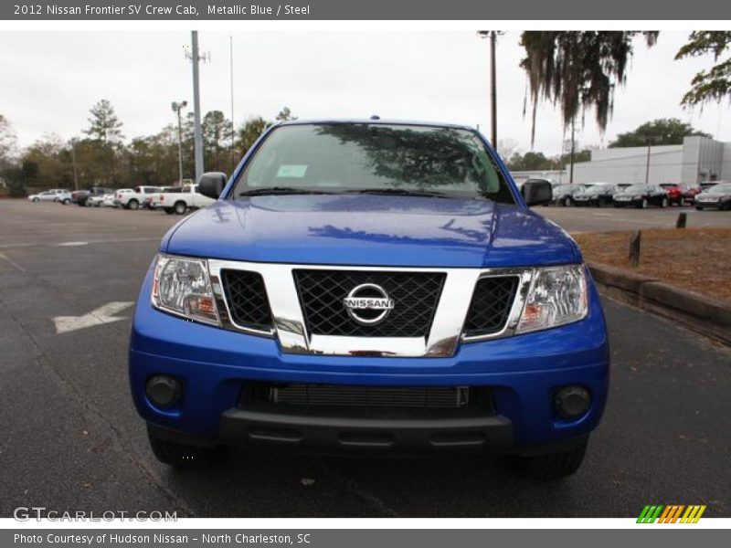 Metallic Blue / Steel 2012 Nissan Frontier SV Crew Cab