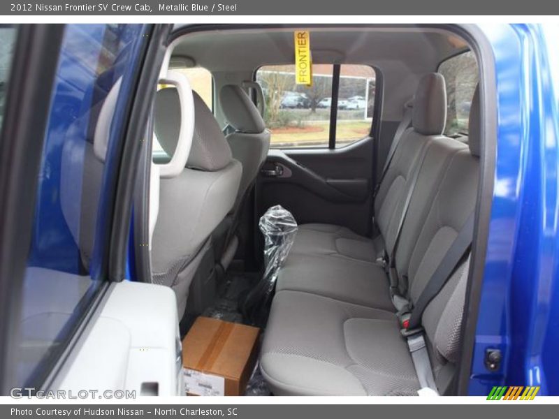 Metallic Blue / Steel 2012 Nissan Frontier SV Crew Cab